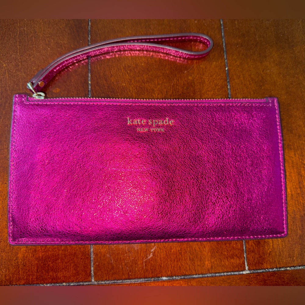 Kate Spade Fuchsia Wristlet